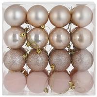 Set Kuglica Za Bor Noele 32/1, Ø: 6cm - boje šampanjca, Konvencionalno, plastika (6cm) - Mömax