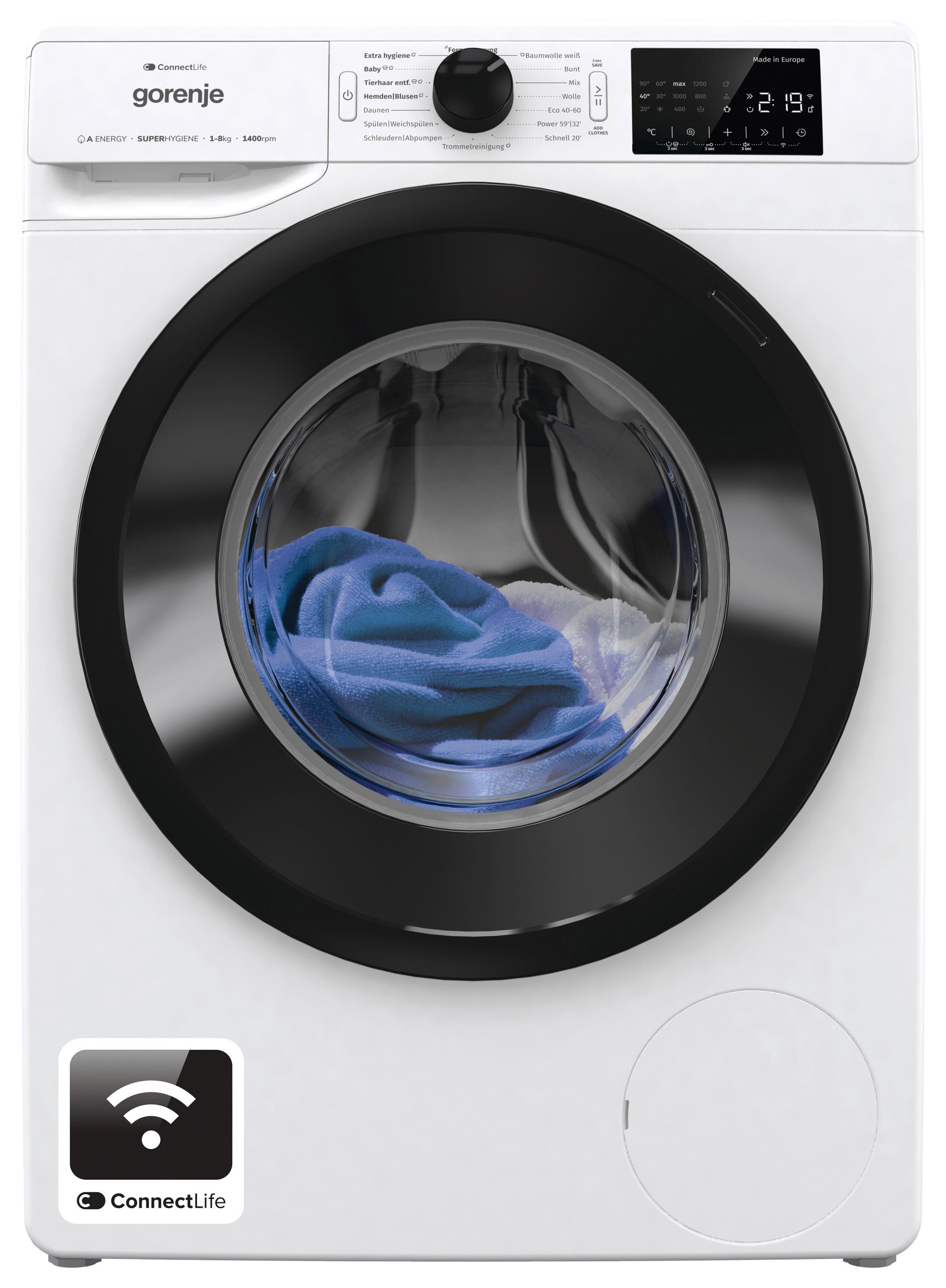 Waschmaschine WPNEI84A1TS - MODERN (60/85/54,5cm) - Gorenje