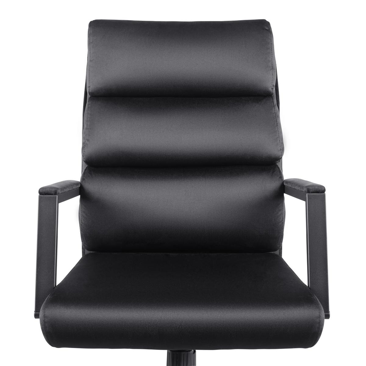 Pisarniški Stol Man In Black -Exklusiv- - črna, Moderno, kovina/umetna masa (58/108-118/57cm) - Mömax