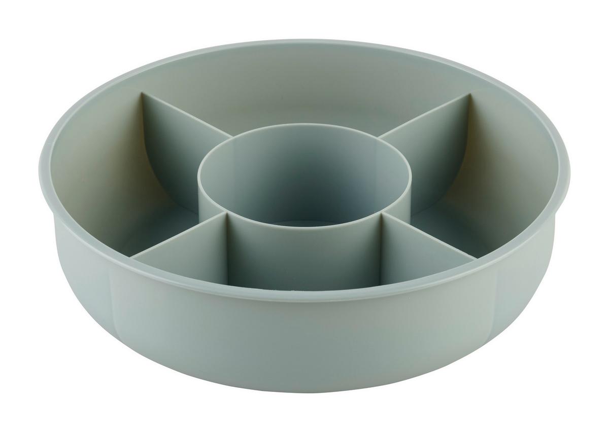MISKA DO PRZEKĄSEK HP38156 - jasnozielony/przezroczysty, Basics, tworzywo sztuczne (28cm) - Homeware Profession.