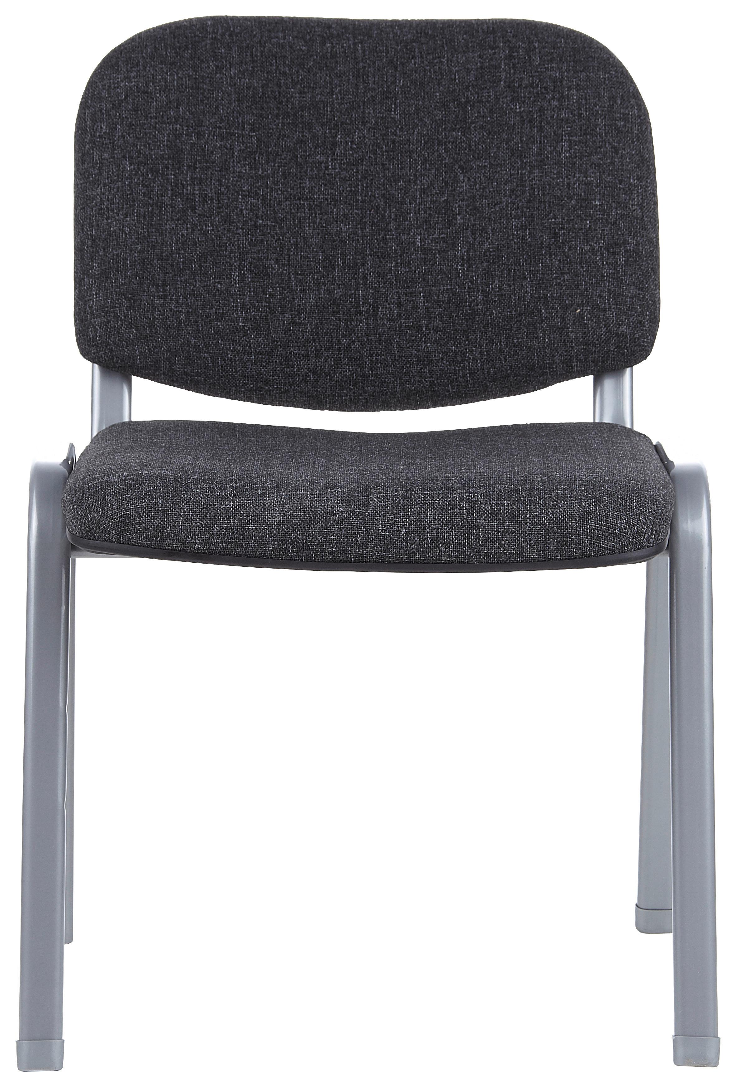 Konferenčni Stol Xt 600, Antracit - srebrne barve/antracit, Basics, kovina/tekstil (58/84/48cm) - MID.YOU