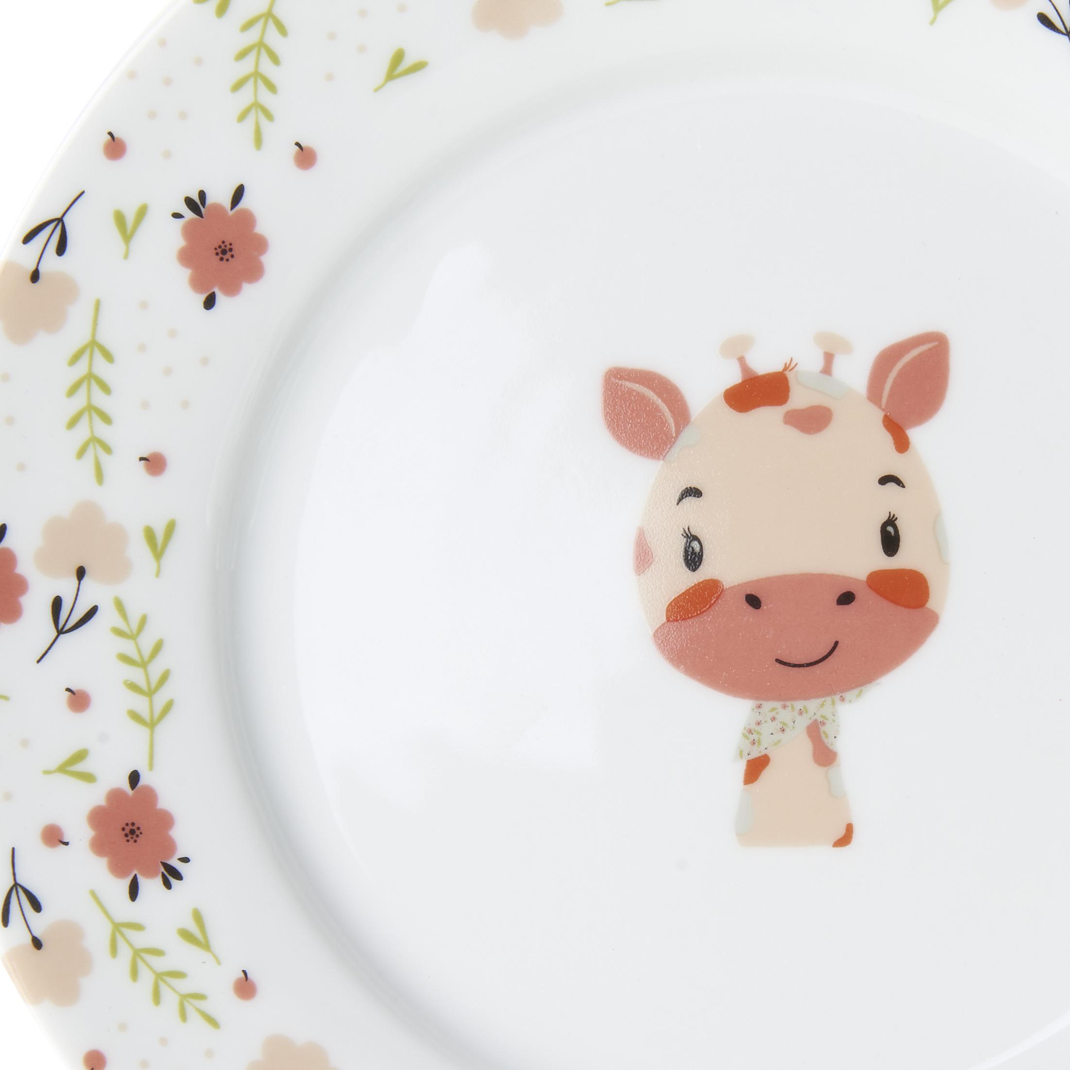 Kindergeschirrset Kids aus Porzellan, 3-teilig - Multicolor, Keramik - Modern Living