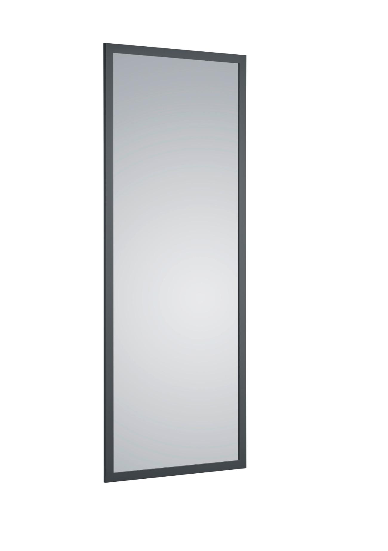 Spiegel Tabea Anthrazit ca. 66x166cm - Anthrazit, KONVENTIONELL, Glas/Holzwerkstoff (66/166cm) - Mömax