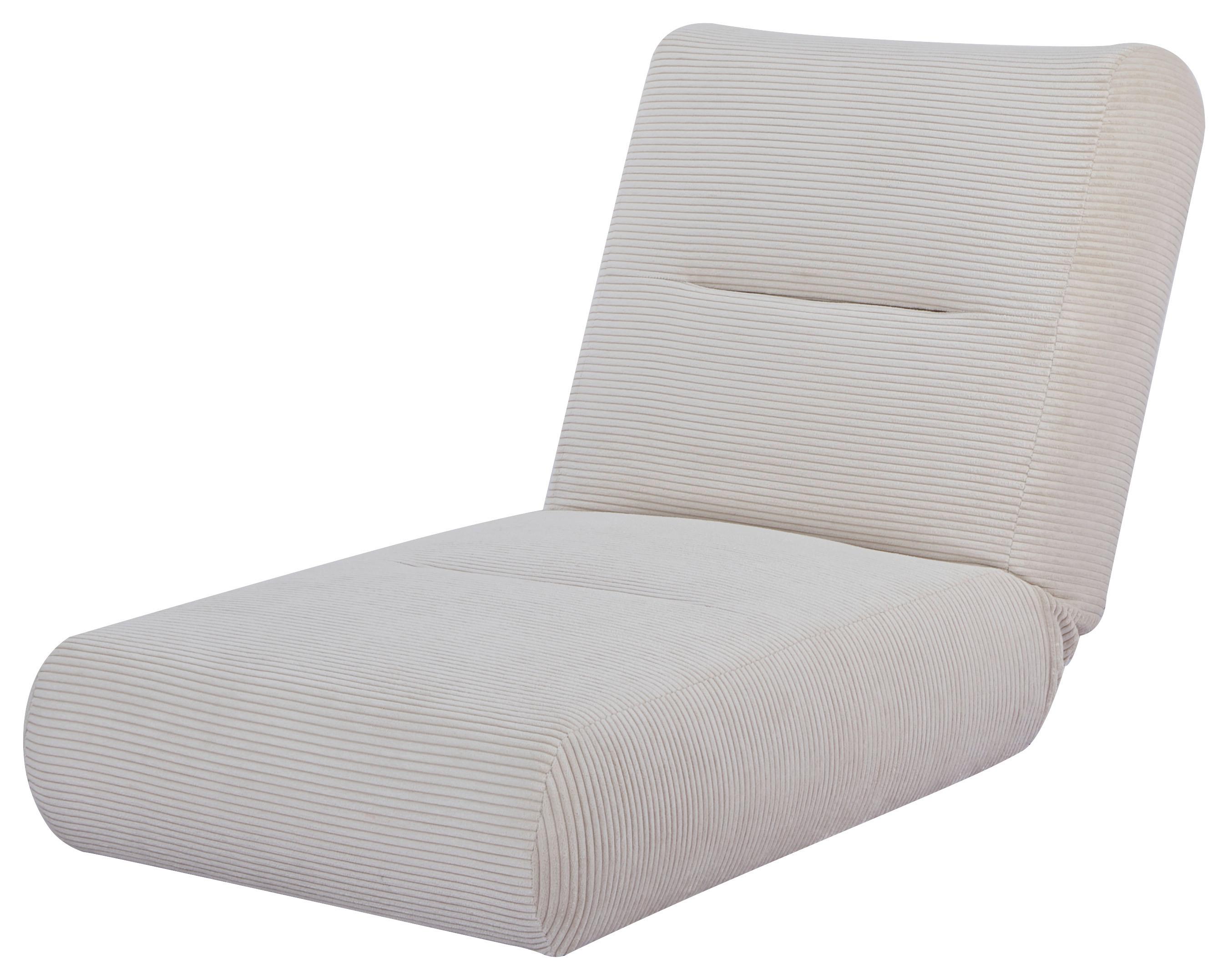 Fotelj Luna, Bež, Funkcija Ležišča - bež, Design, tekstil (81/88/160cm) - Livetastic