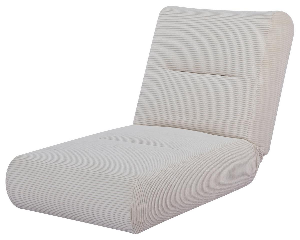 Fotelj Luna, Bež, Funkcija Ležišča - bež, Design, tekstil (81/88/160cm) - Livetastic