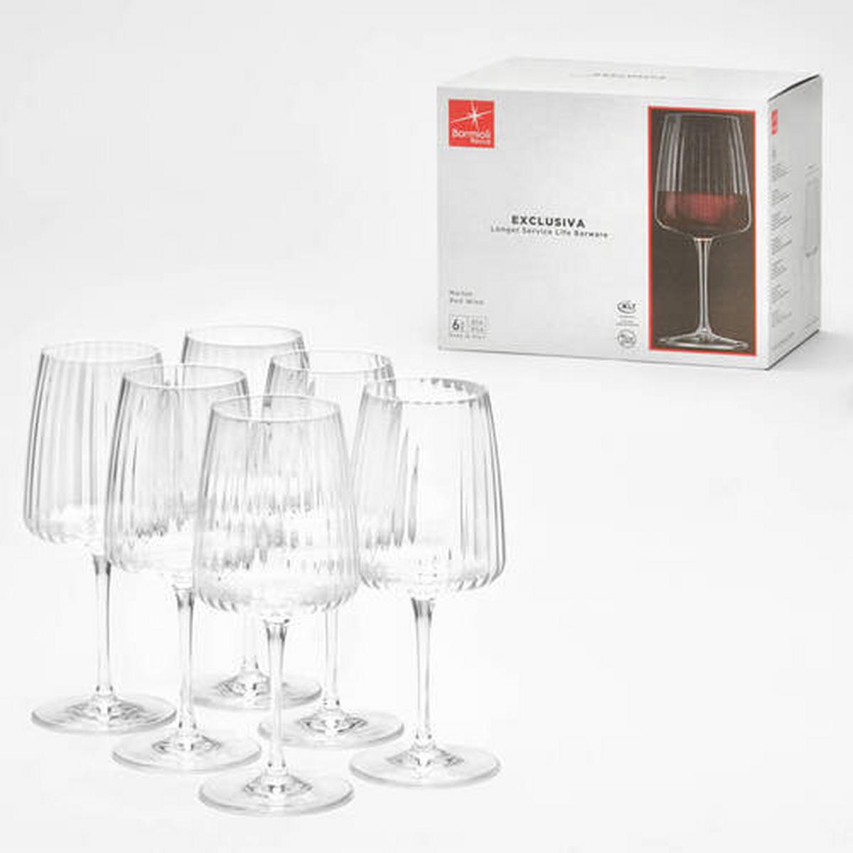 Gläserset Klar 6 Stk. - Klar, KONVENTIONELL, Glas (535ml) - Van Well