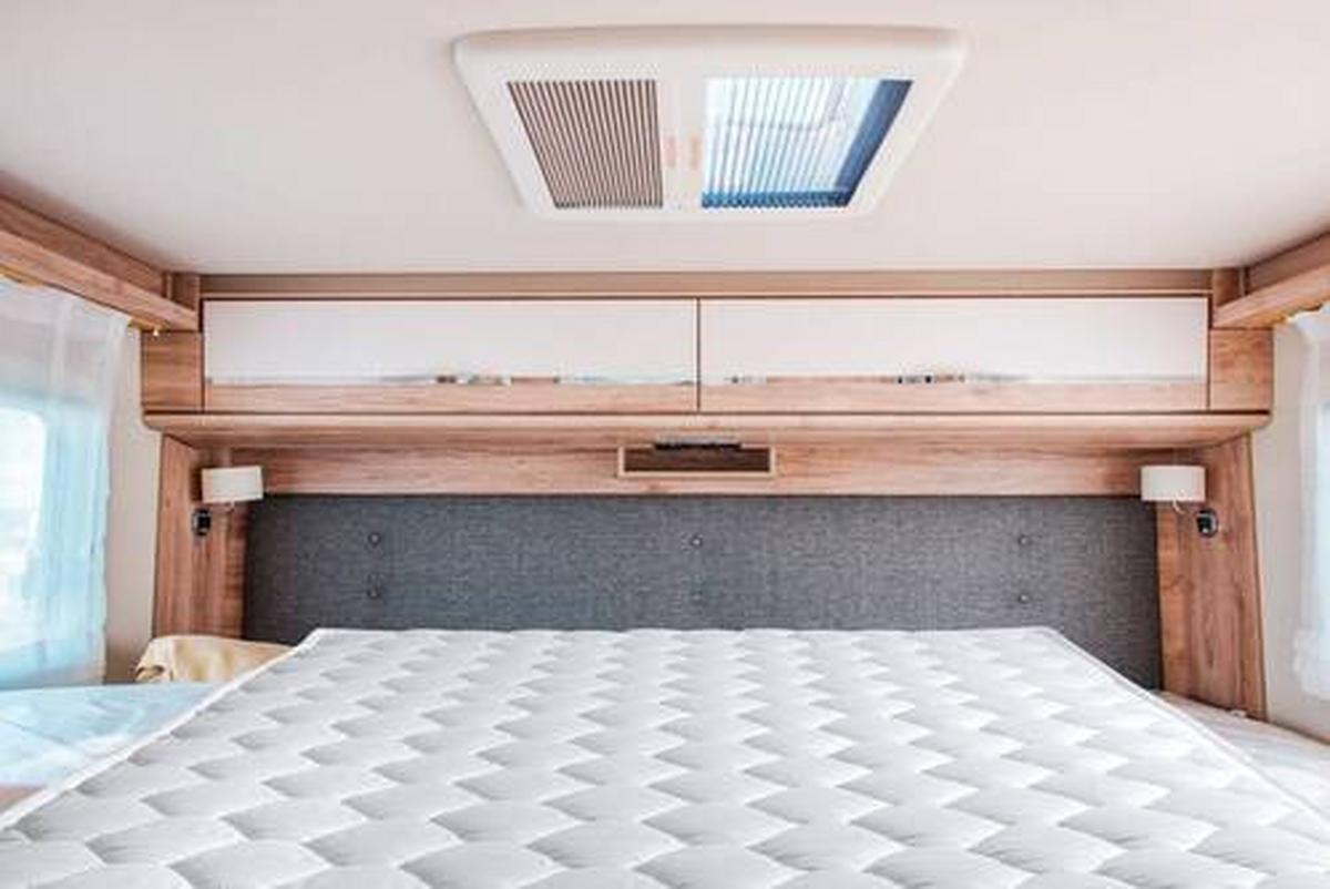 Kaltschaummatratze Caravan H2 ca. 100x200 cm - Weiß, Basics, Kunststoff/Textil (100/200cm) - P & B