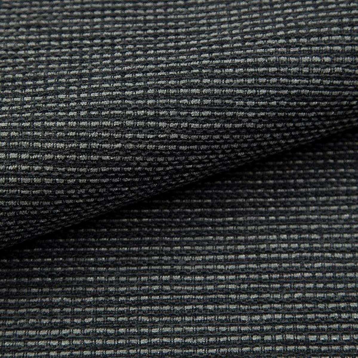Wohnlandschaft Jakarta U inkl. Kissen Grau/Schwarz - Chromfarben/Schwarz, Design, Kunststoff/Textil (218/324/170cm) - MID.YOU