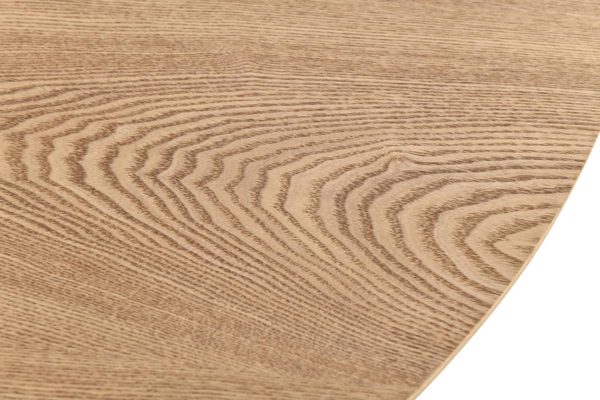 Jedilna Miza Levi, Barva Hrasta, Ø 120 - barve hrasta, Moderno, leseni material/les (120/75cm) - Livetastic