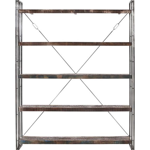 Regal Massivholz Metall