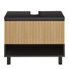 WASTAFELONDERKAST VENEZIA -EXKLUSIV- - Eikenkleuren/Zwart, Lifestyle, Houtcomposiet (70/60/45cm) - Mömax