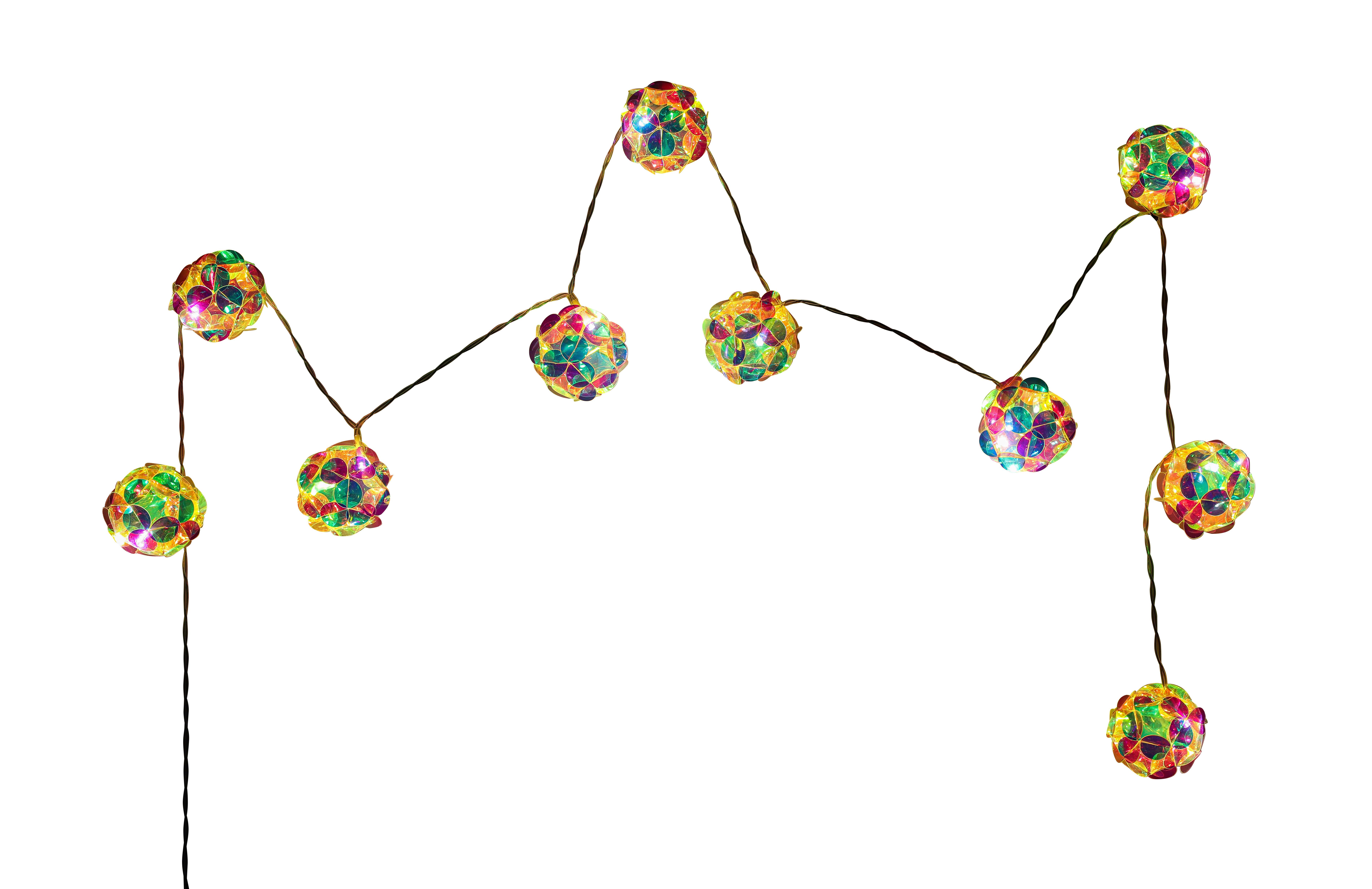 Lichterkette Perlmutt Max. 0,3 Watt - Transparent/Perlmutt, Modern, Kunststoff (165cm) - Mömax
