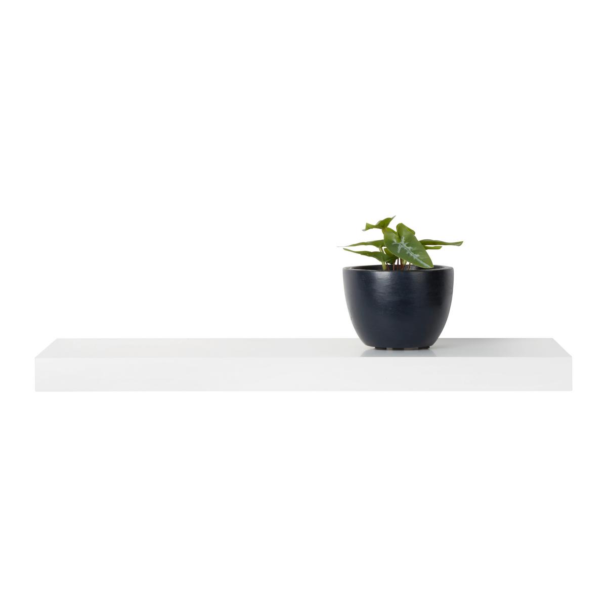 Wandboard Mister Office in Weiss - Weiss, Modern, Holzwerkstoff (60/4/24cm) - Mömax