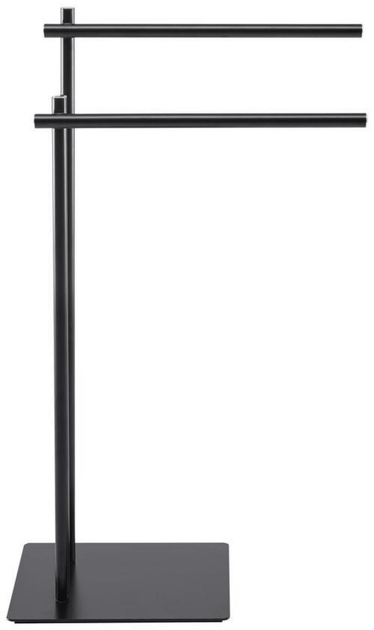 Držalo Za Brisače Mani -Sb- - črna, Moderno, kovina (47/81,5/24cm) - Mömax
