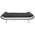Zofa S Posteljno Funkcijo Cloud - črna/bela, kovina/tekstil (196/98/92cm) - Mömax modern living