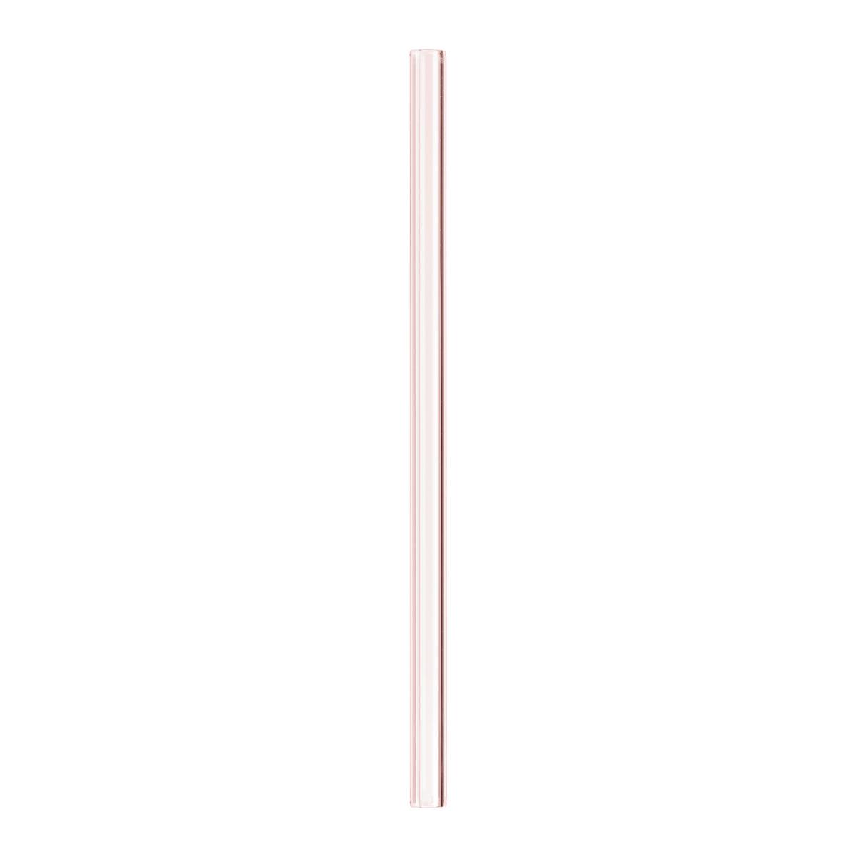 Slamka +četkica Jessy 7-Dijelni Set - pink/prozirno, staklo (16cm) - Premium Living