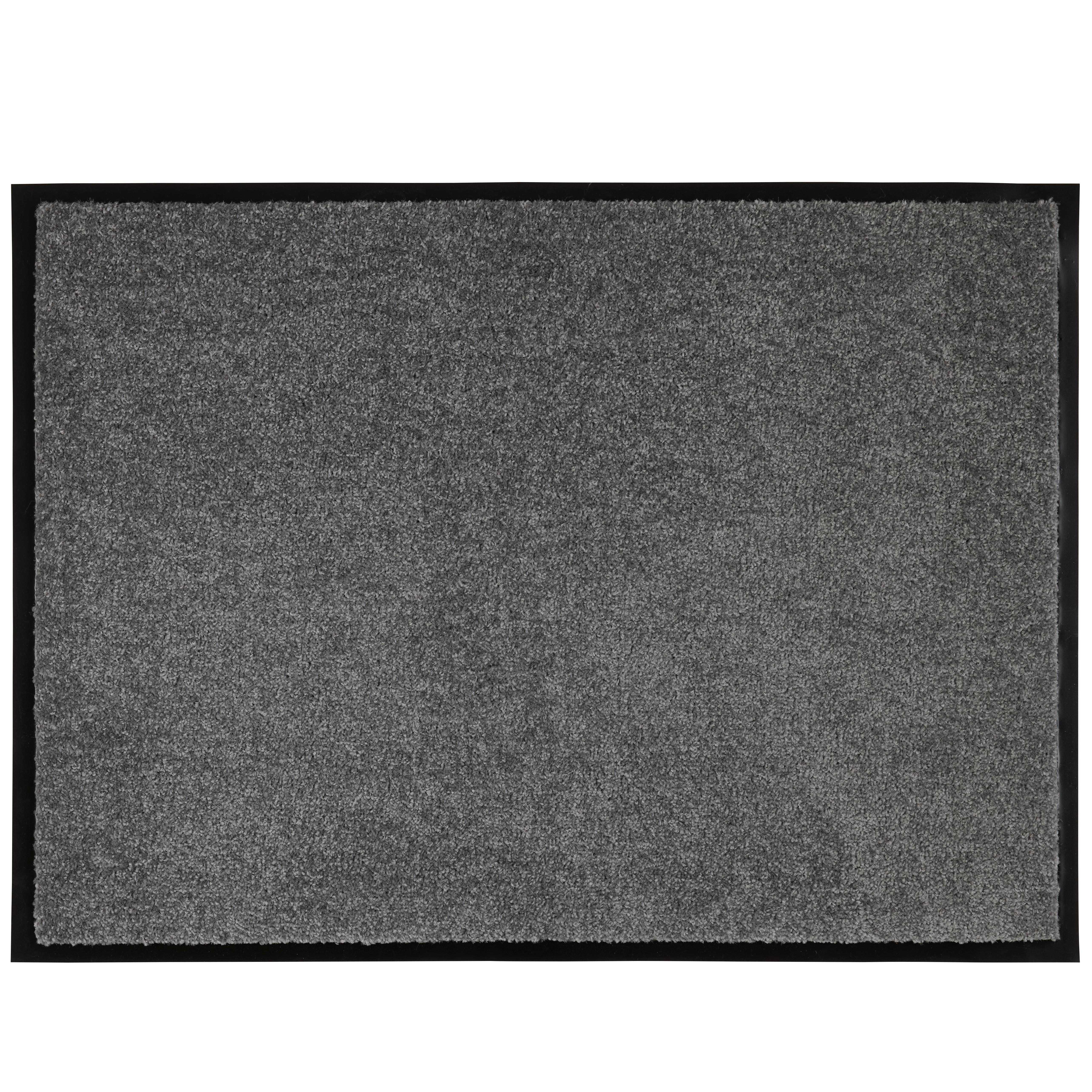 Fußmatte Eton 2 in Anthrazit ca. 60x80cm - Anthrazit, MODERN, Textil (60/80cm) - Modern Living