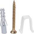 Vorhangschienenzubehör Fanny 1 Weiß - Weiß, Kunststoff - Mömax modern living Vorhangschienenzubehör Fanny 1 Weiß - Weiß, Kunststoff - Mömax modern living