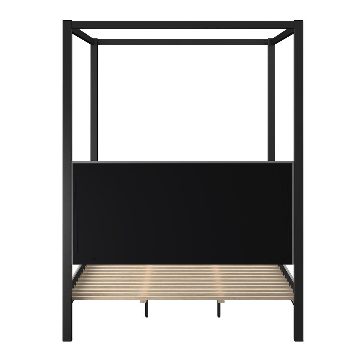 Oblazinjena Postelja Mona - svetlo rjava/siva, Moderno, kovina/tekstil (180/200cm) - Bessagi Home