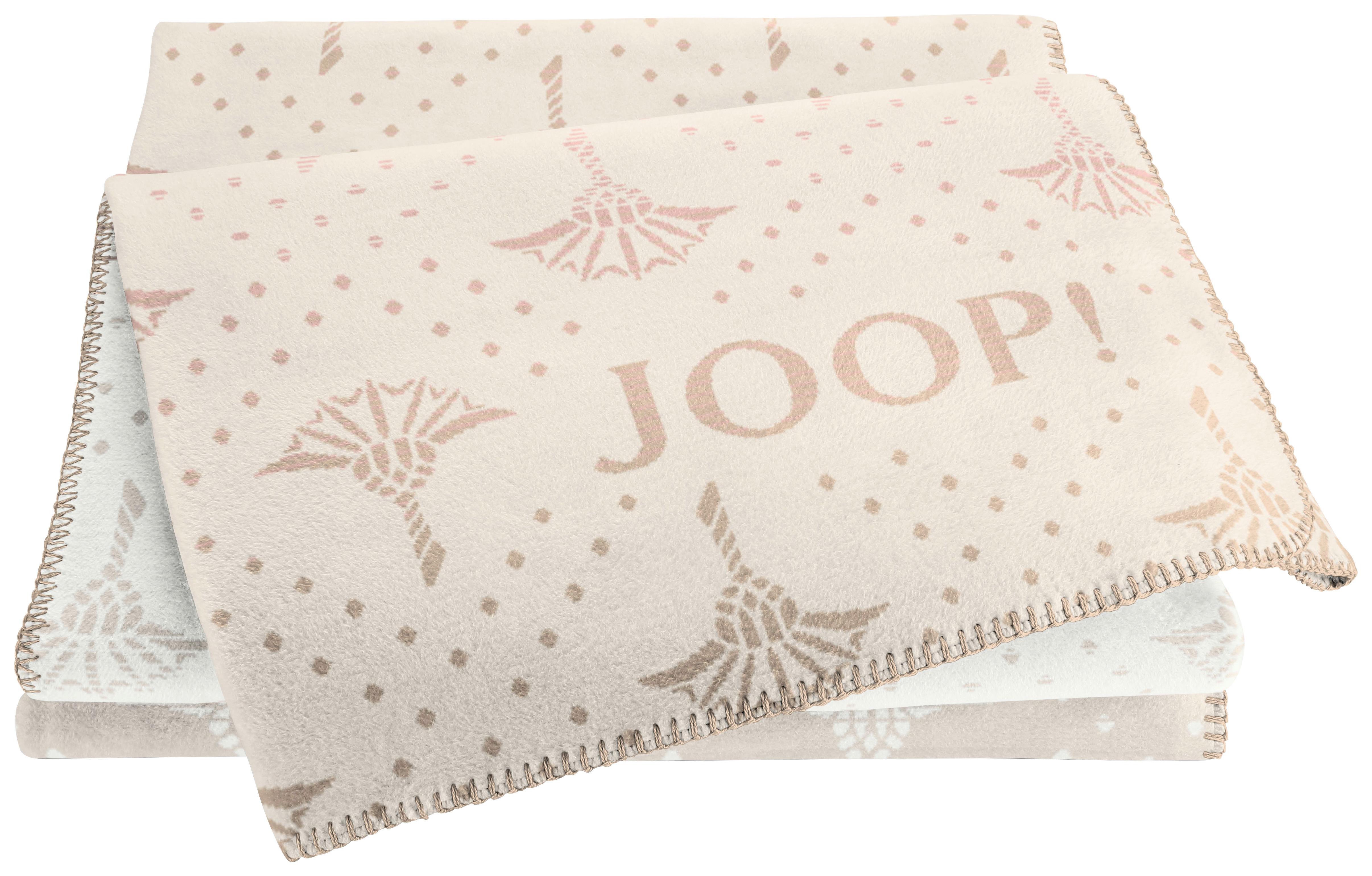 KOC DOMOWY JOOP! CORNFLOWER CHARM NUDE - jasnobrązowy, Basics, tkanina (150/200cm) - Joop!