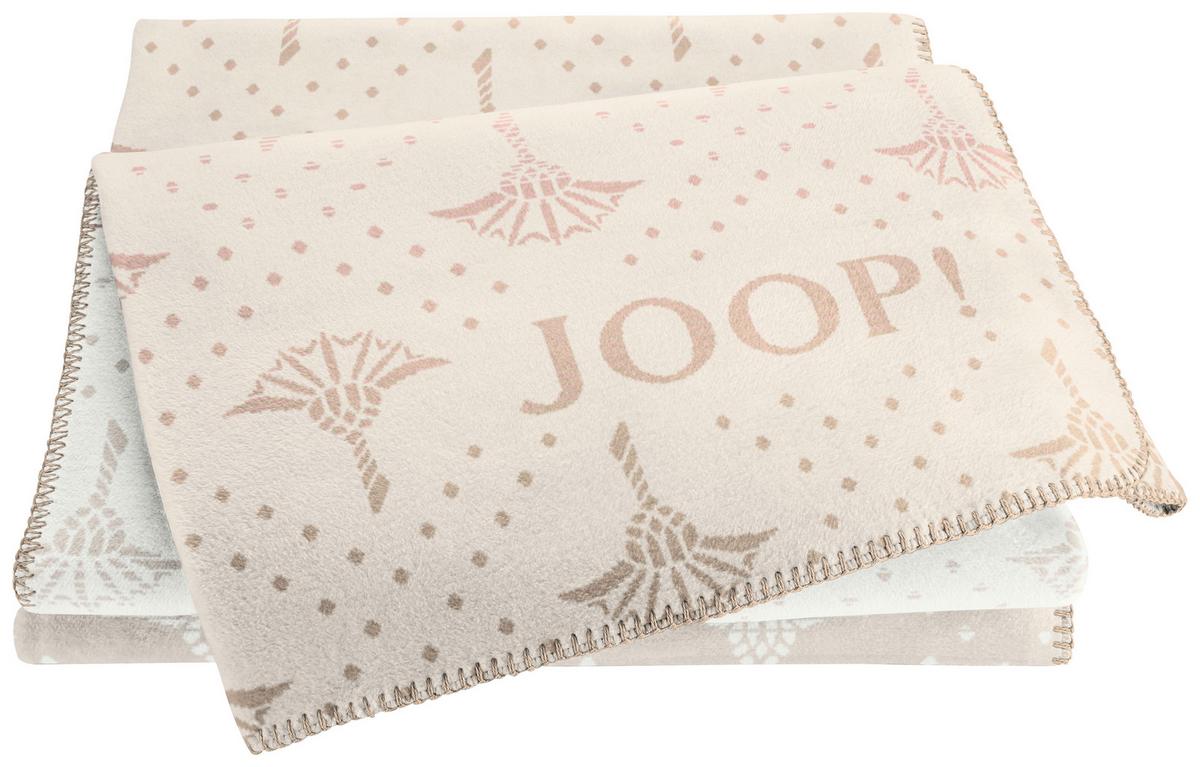 KOC DOMOWY JOOP! CORNFLOWER CHARM NUDE - jasnobrązowy, Basics, tkanina (150/200cm) - Joop!