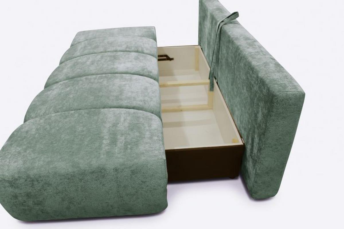 Trosjed Na Razvlačenje Wind - prljavo ružičasta/crna, Design (214/73-94/100cm) - Modern Living