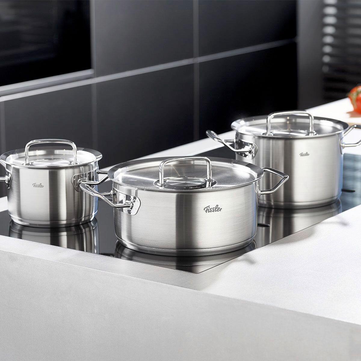 ZESTAW GARNKÓW 084-128-05-000/0 FISSLER - kolor srebrny, Design, metal - Fissler
