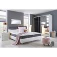 Omara Z Drsnimi Vrati Quadra - aluminij/črna, Moderno, kovina/leseni material (181/210/57cm) - Modern Living Omara Z Drsnimi Vrati Quadra - aluminij/črna, Moderno, kovina/leseni material (181/210/57cm) - Modern Living