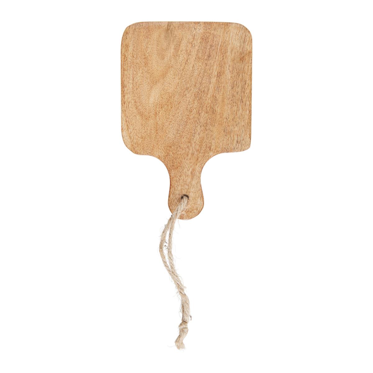 Tocător pentru servire Mini - culoare natur, Modern, lemn (10/15cm)