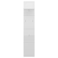 Panou cuier MERANO - alb lucios intens, Modern, material pe bază de lemn (30/152/23cm) - Modern Living