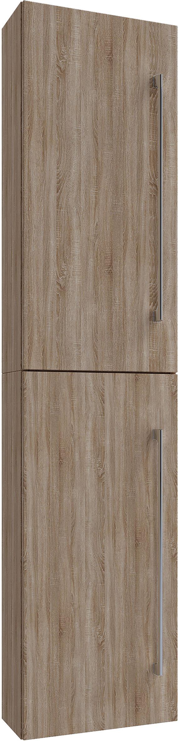 Visoka Omara Vcb 6, Hrast - hrast sonoma, Basics, kovina/leseni material (33/150/22cm) - MID.YOU