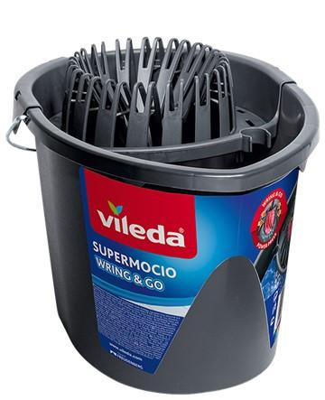 Vödör F2531s  Vileda - szürke, Konventionell, műanyag (15l) - Vileda