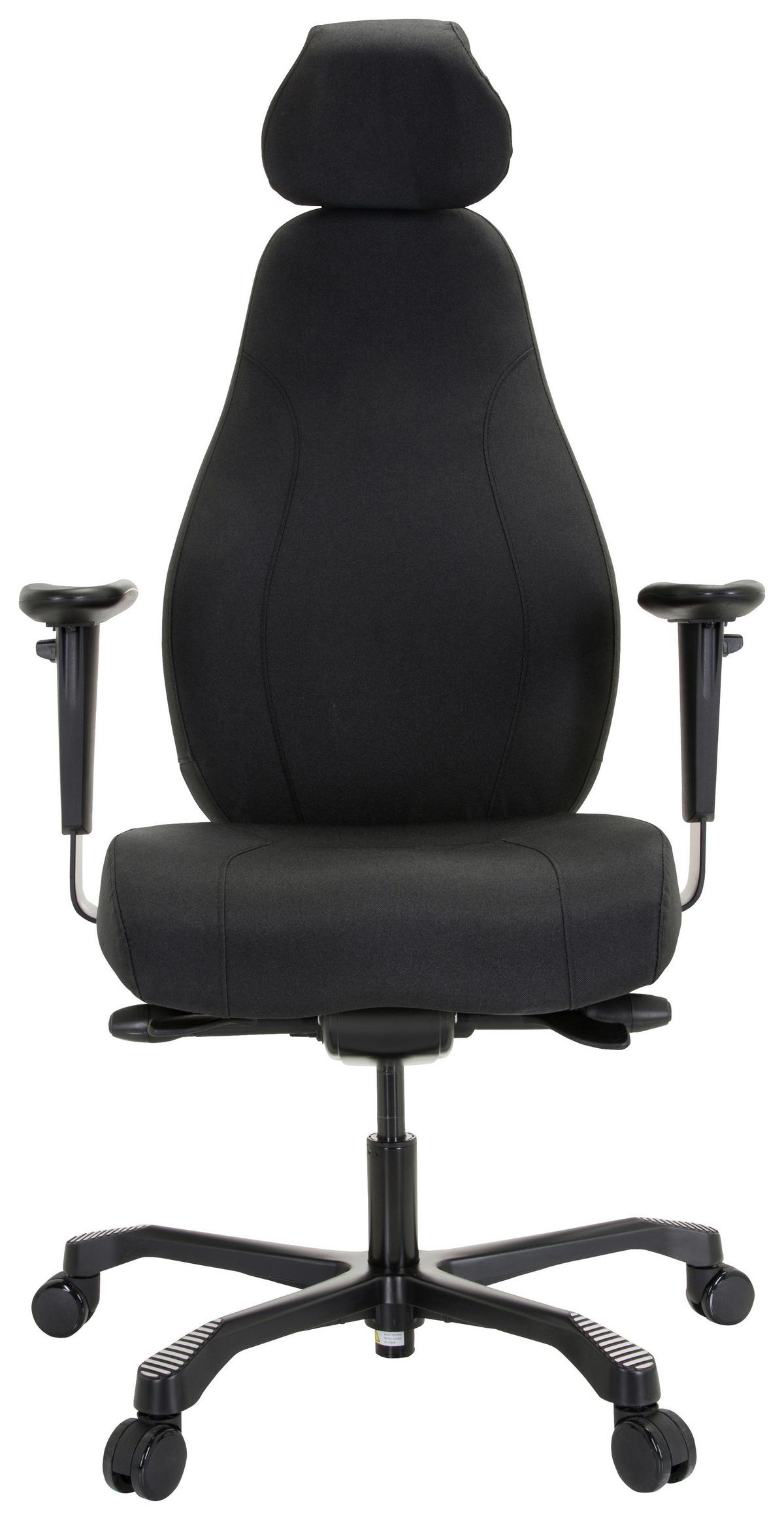 Pisarniški Stol Resistio Xxl, Črna - črna, Moderno, kovina/umetna masa (72/121/60cm) - MID.YOU