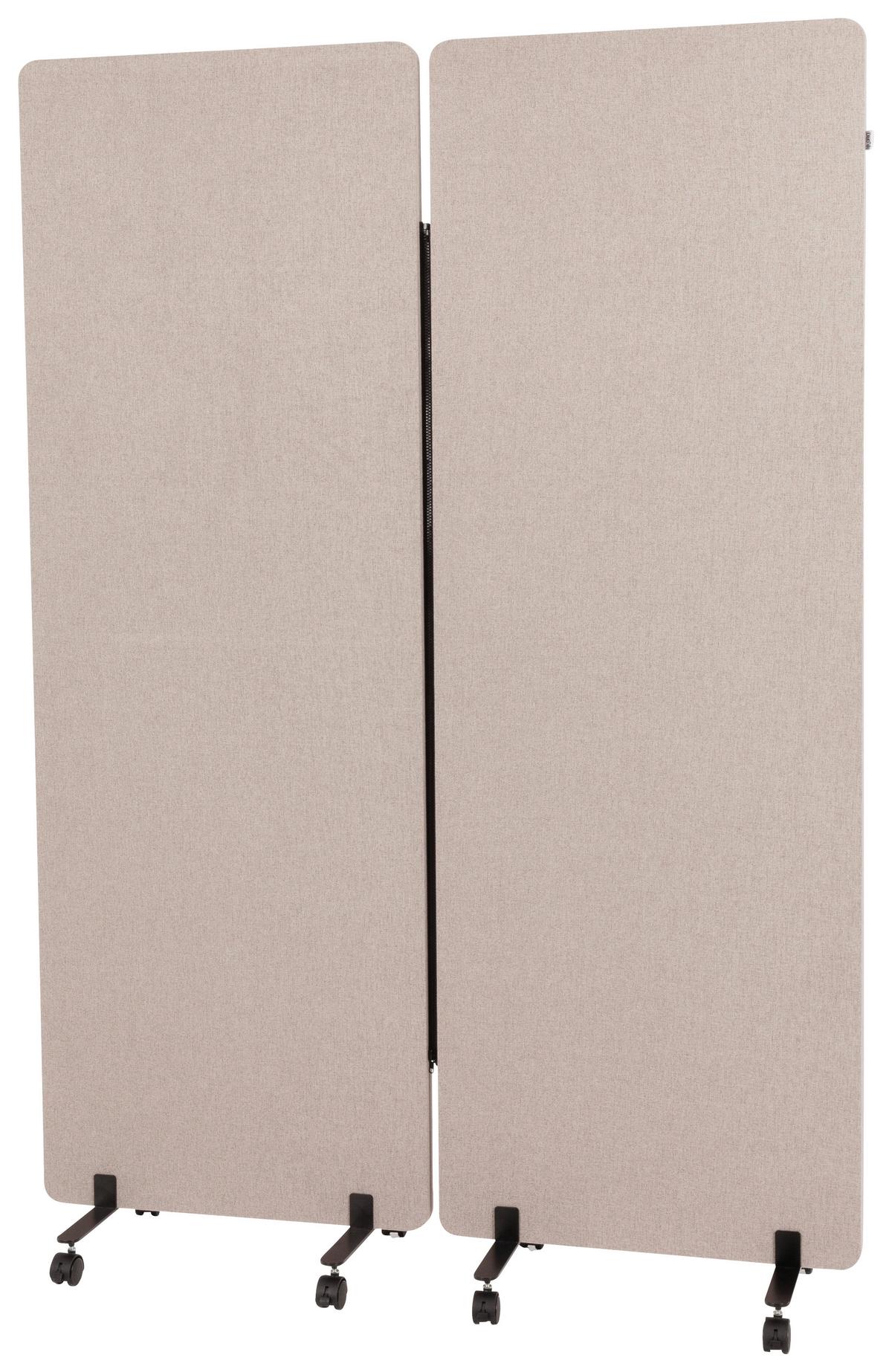 Pregradna Stena Flexmiut, Taupe - rjavosiva, Basics, kovina/umetna masa (60/177/35cm) - MID.YOU
