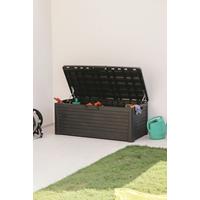 Kissenbox Florida Anthrazit Kunststoff - Anthrazit, Basics, Kunststoff (148/60/72cm) - Mömax