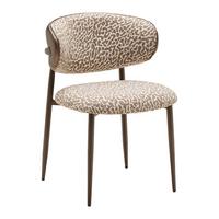 Sessel Leano Braun - Braun, LIFESTYLE, Textil/Metall (54/80/59cm) - Premium Living
