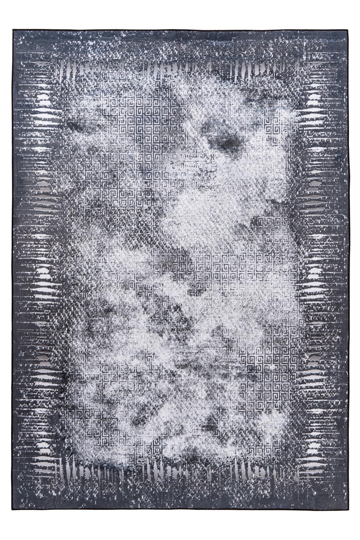 Flachwebeteppich My Tampa 132 - Grau, Design, Textil (120/170cm)