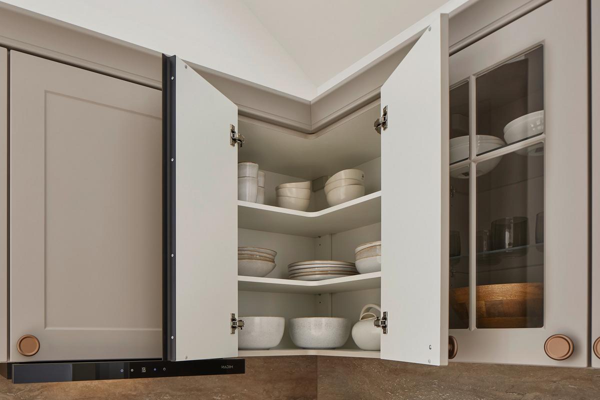 Kuhinjski Blok Ip4250 - barve bakra/rjava, Romantika, leseni material (215/276,6cm) - Impuls