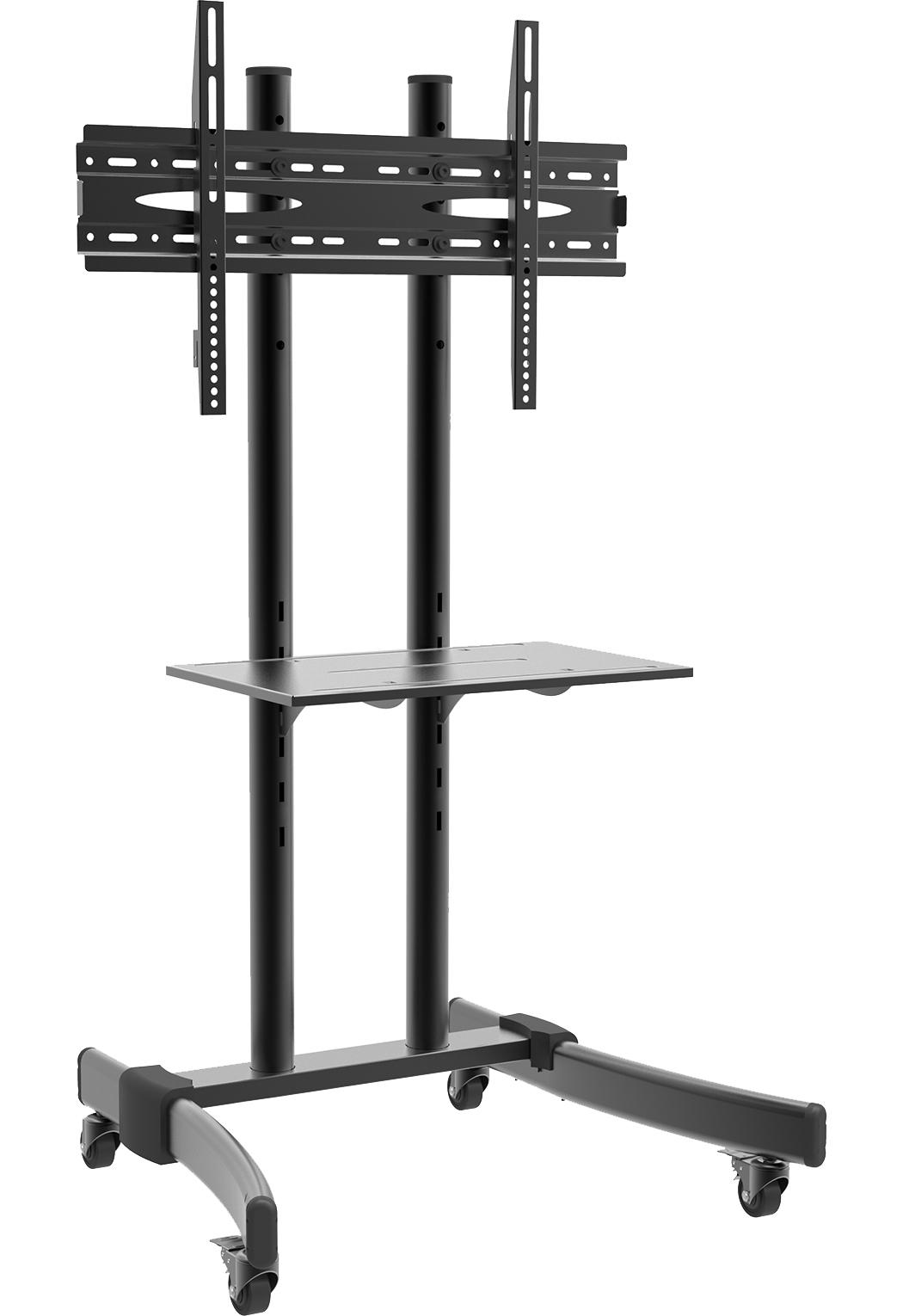 Stojalo Za Tv B-ms 125, Črna - črna, Basics, kovina (109/76/55cm) - MID.YOU