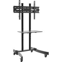 Stojalo Za Tv B-ms 125, Črna - črna, Basics, kovina (109/76/55cm) - MID.YOU
