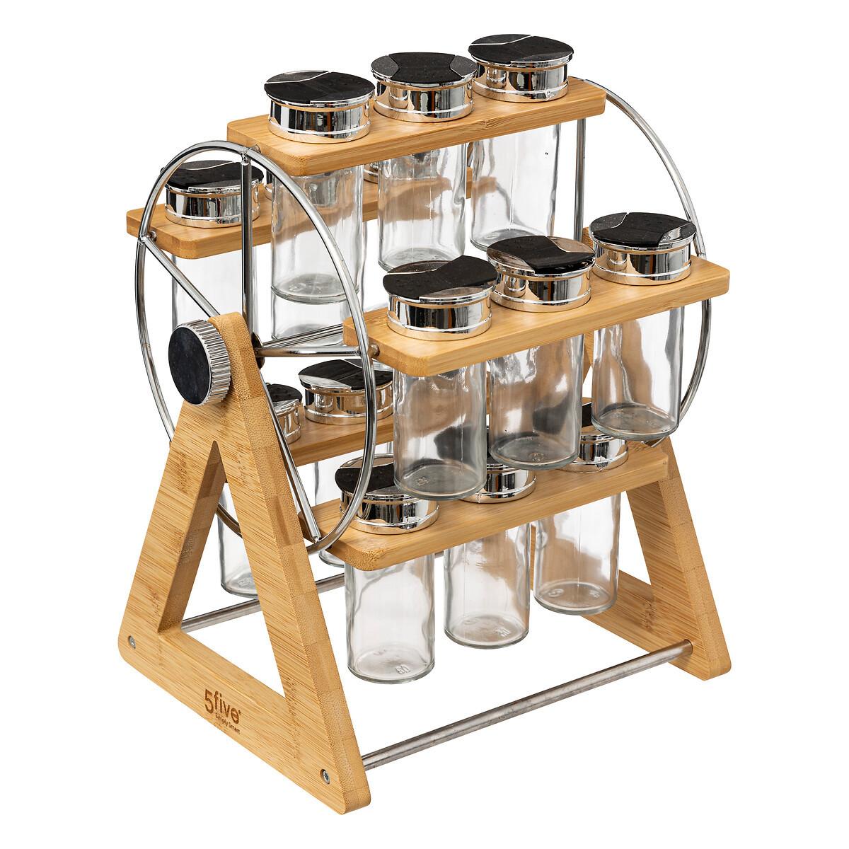 Carusel pentru condimente Bambou - Basics (26,5/26,5/31,4cm)