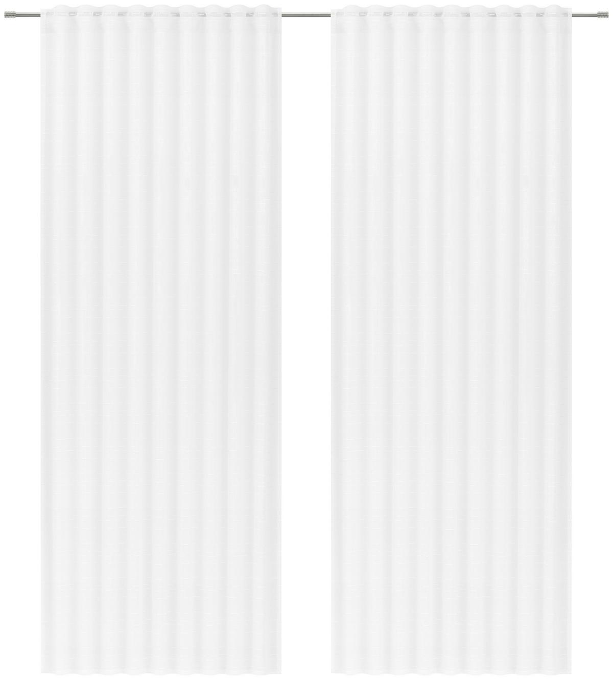 ZASŁONA GOTOWA STICK - biały, Design, tkanina (140/245cm) - Esposa