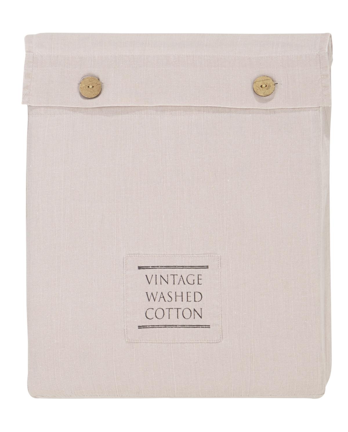 Bettwäsche Stone Washed ca. 160x210cm - Rosa, Romantik / Landhaus, Textil (160/210cm) - Modern Living