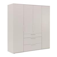 Drehtürenschrank Dune 6 Kaschmirfarben - Kaschmir, MODERN, Holzwerkstoff/Metall (180/197/55cm) - Mömax