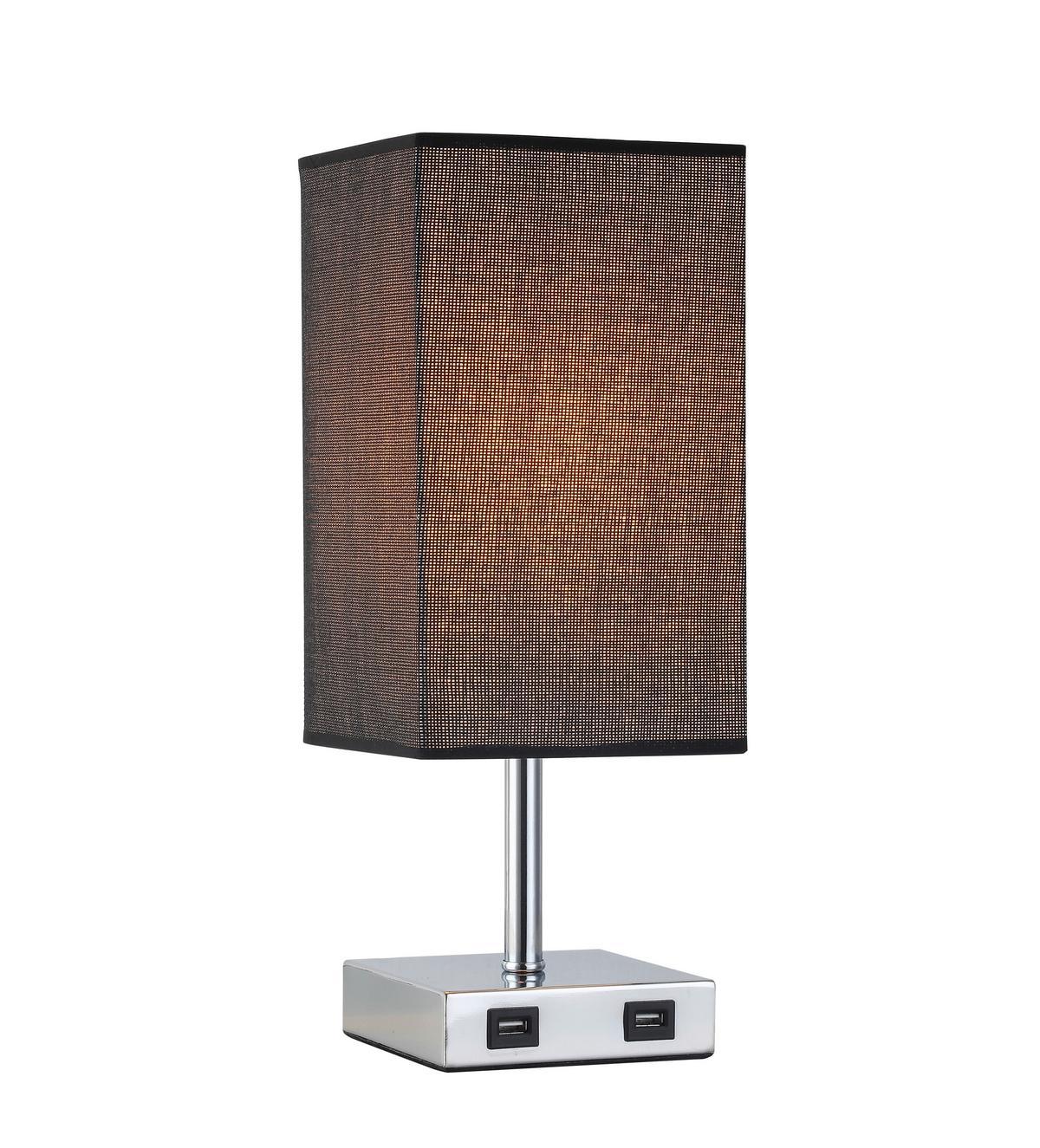 Veioză Sabato - culoare crom, Modern, metal (14,5/14,5/38,5cm) - Modern Living