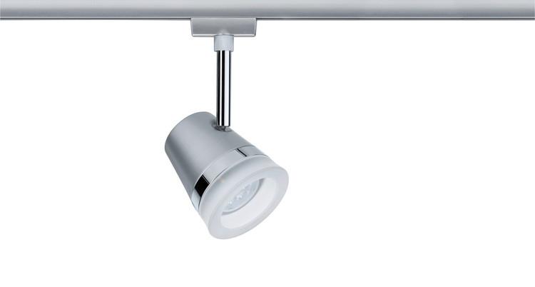 Schienensystem-Strahler Spot Cone max. 10 Watt - Chromfarben, Design, Metall (18/9cm) - Paulmann