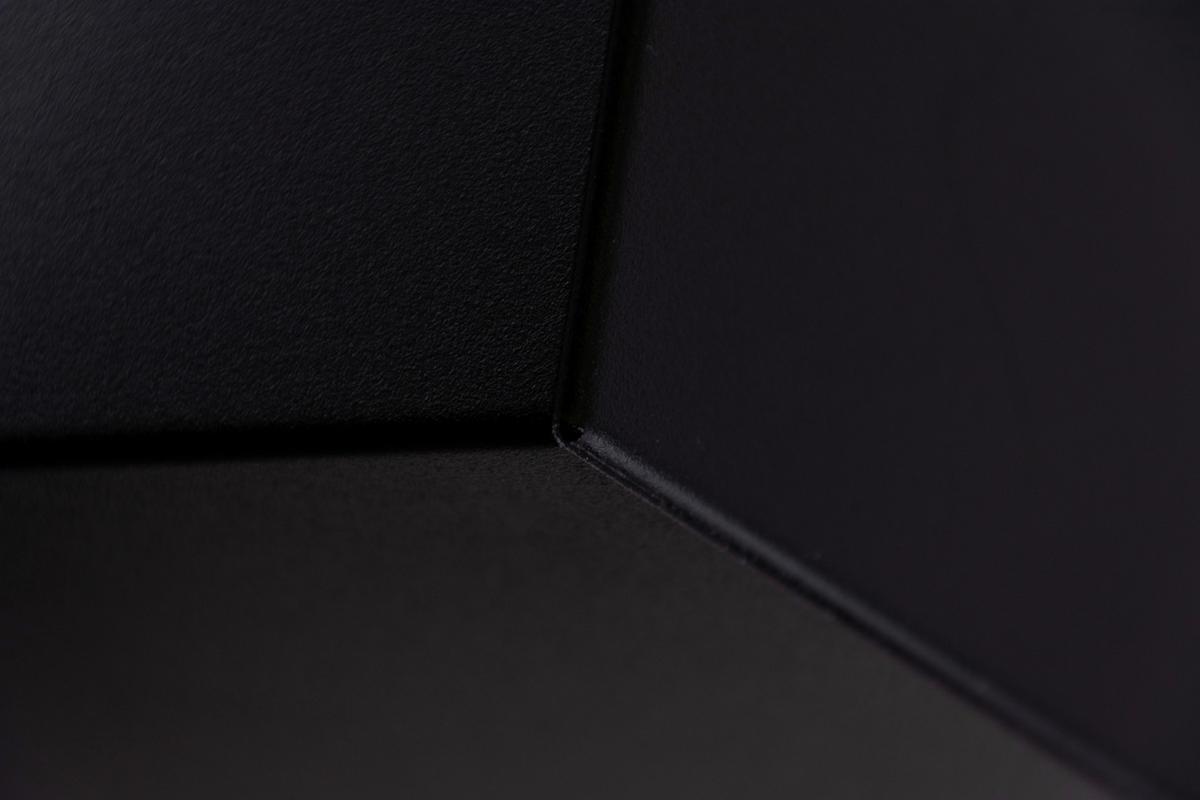 Blumenständer Schwarz - Schwarz, Basics, Metall (25/25/25cm)