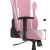 GAMINGSTOL PRINCE - vit/pink, Modern, textil/plast (67/126/67cm) - Dxracer