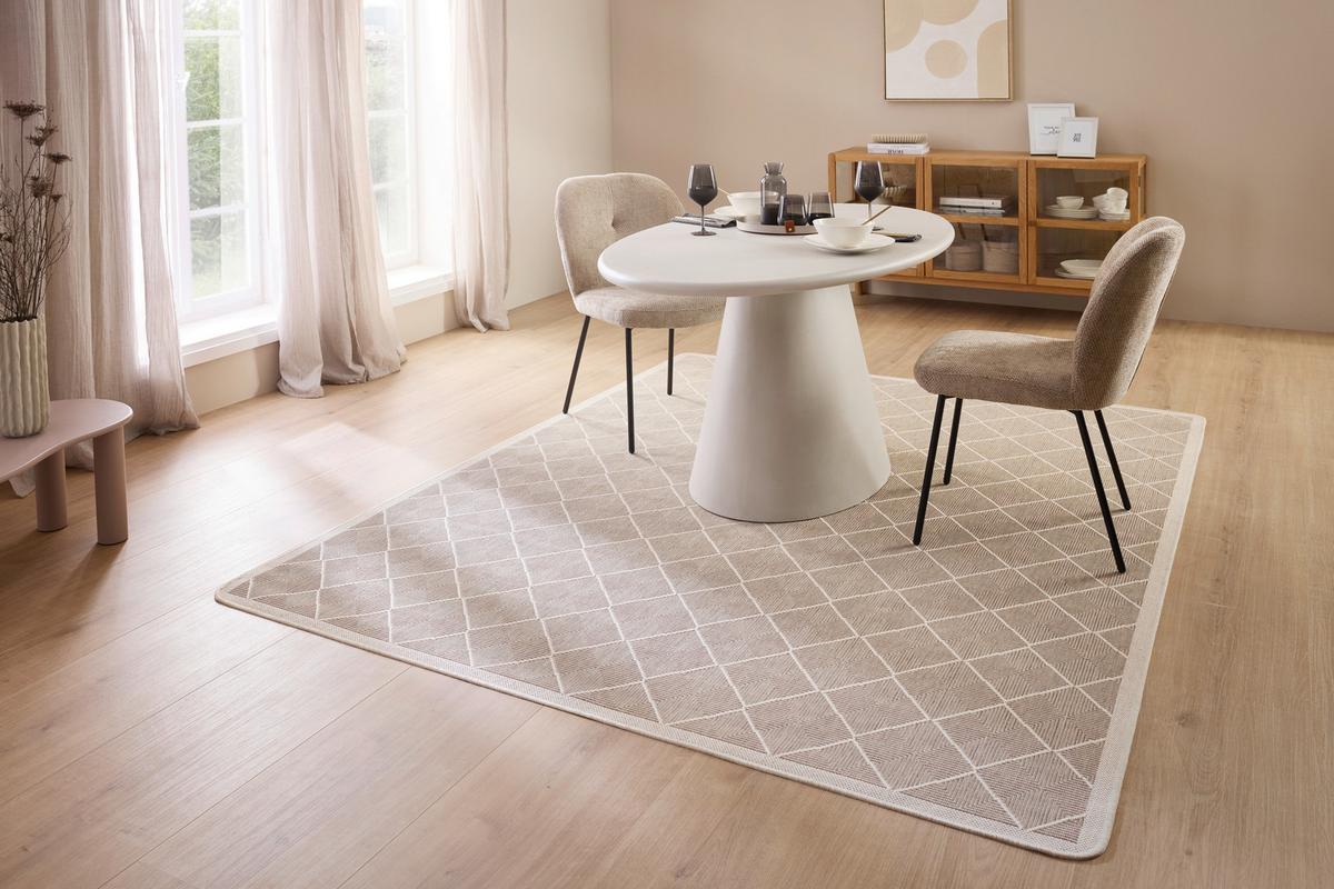 Síkszövött Szőnyeg Fjora 200/250 - taupe, Modern, textil (200/250cm) - Mömax