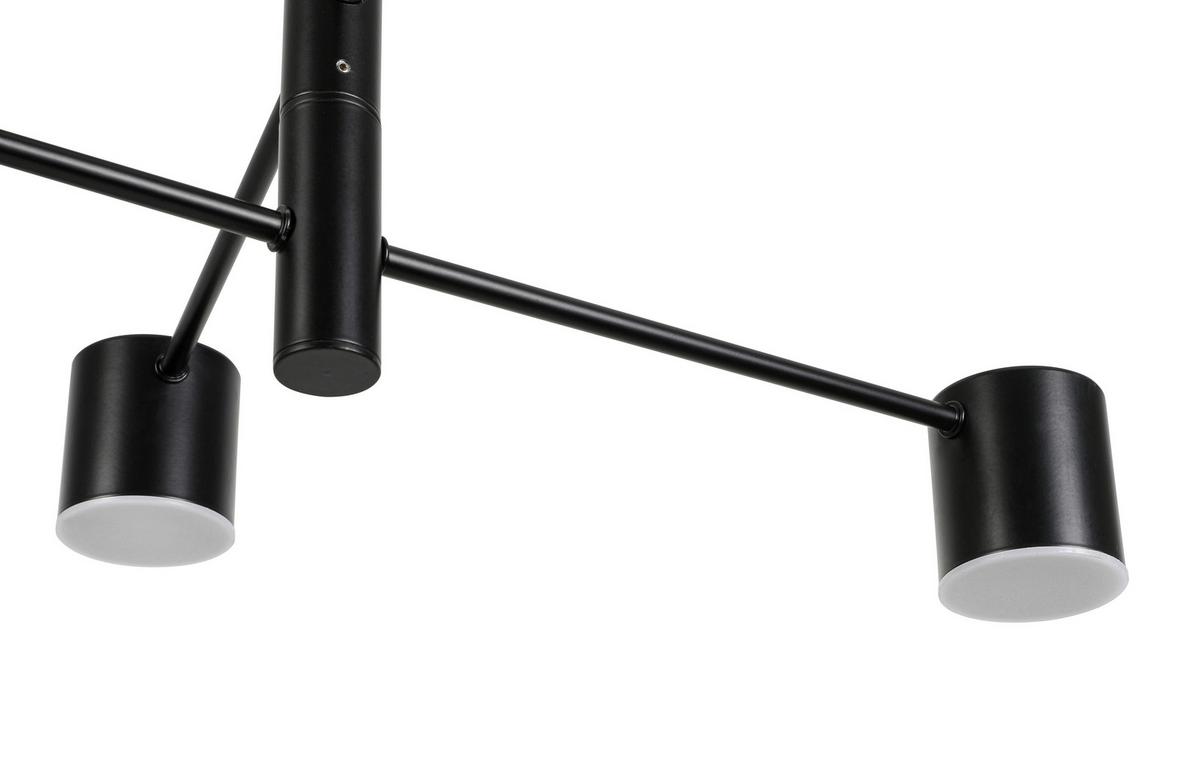 LAMPA WISZĄCA UTINA - czarny, Design, tworzywo sztuczne/metal (91,4/91,4/51cm) - Collett's Monde